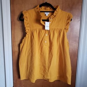 NWT J Crew 100% cotton top